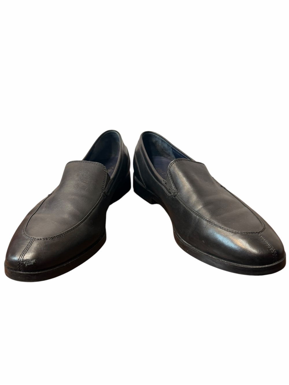 Cole Haan Grand OS Loafers Mens 11.5 M Black Leather Slip On Dress Shoes C25077